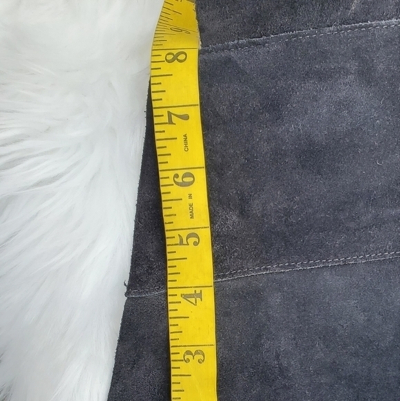 Vintage Suede Slouch Boots 8.5‎ - Picture 12 of 13